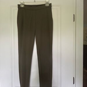 Olive Green Women's Pants by Theory
